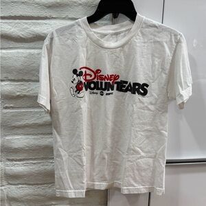 Retro Disney VoluntEARS White and Black T-Shirt